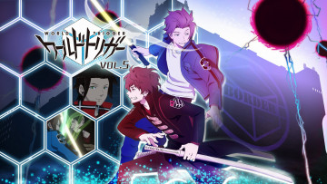 Картинка аниме world+trigger парни