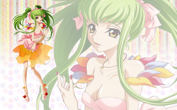 Картинка аниме code+geass девушка фон взгляд