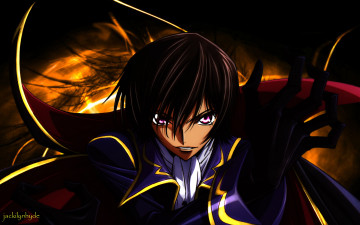 Картинка аниме code+geass девушка фон взгляд