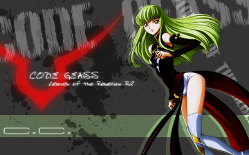Картинка аниме code+geass девушка взгляд фон