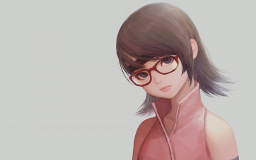 Картинка аниме naruto uchiha sarada