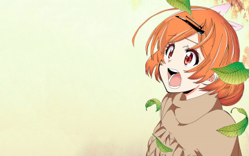 Картинка аниме nisekoi фон девушка взгляд