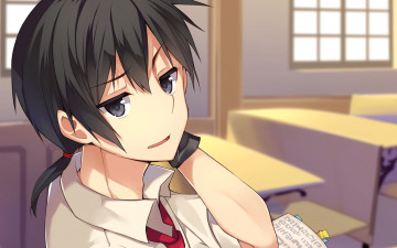 Картинка аниме rokudenashi+majutsu+koushi+to+akashic+records фон девушка взгляд