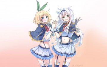 Картинка аниме rokudenashi+majutsu+koushi+to+akashic+records фон взгляд девушки