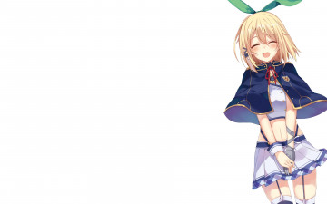 Картинка аниме rokudenashi+majutsu+koushi+to+akashic+records девушка фон взгляд