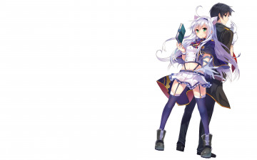 Картинка аниме rokudenashi+majutsu+koushi+to+akashic+records фон взгляд девушка