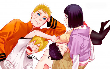 Картинка аниме naruto anime ninja shinobi japanese god byakugan hinata jinchuuriki doujutsu nanadaime hokage kunoichi family boruto himawari kekkei genkai