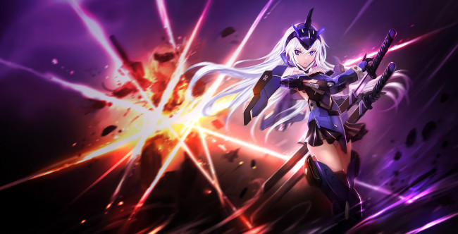 Обои картинки фото аниме, оружие,  техника,  технологии, frame, arms, girl