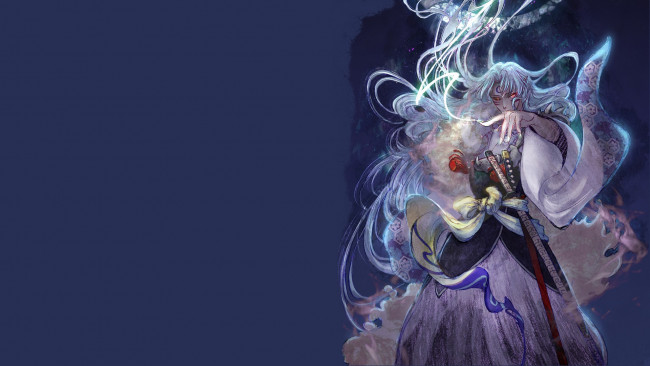 Обои картинки фото аниме, inuyasha, сешоумару