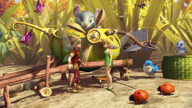 Обои картинки фото мультфильмы, tinker bell and the legend of the neverbeast, персонаж