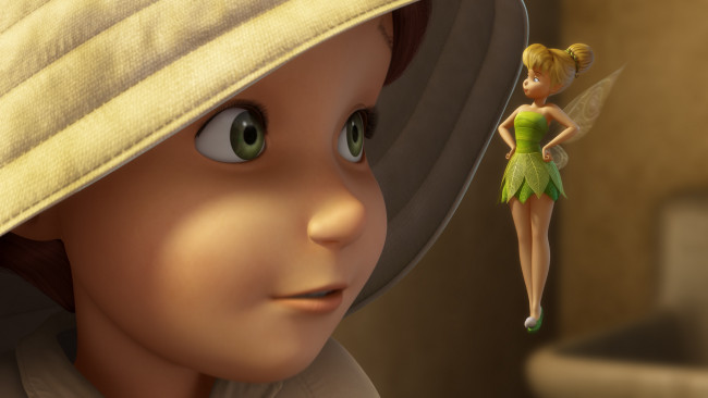 Обои картинки фото tinker bell and the legend of the neverbeast, мультфильмы, персонаж