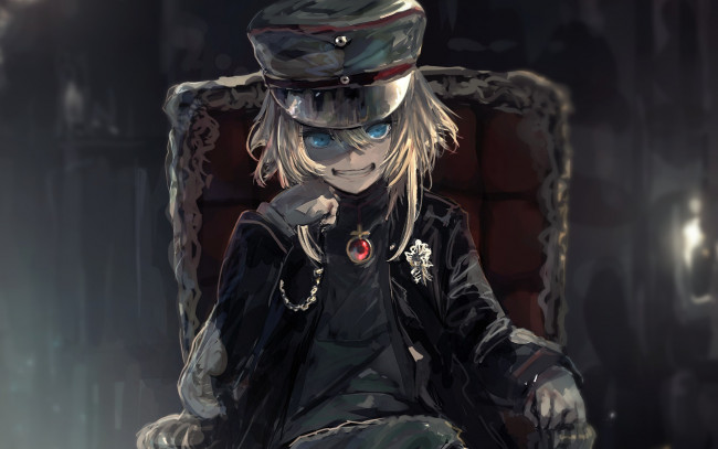 Обои картинки фото аниме, youjo senki, tanya, degurechaff