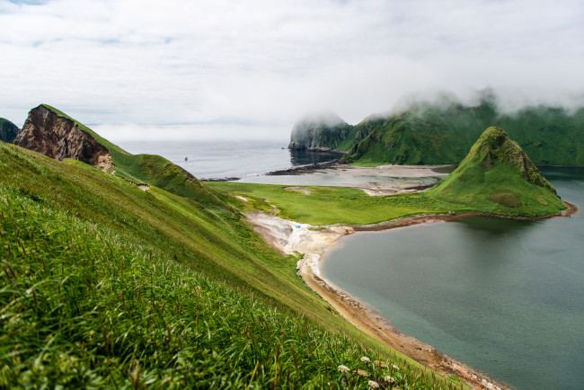 Обои картинки фото ушишир, природа, побережье, курилы