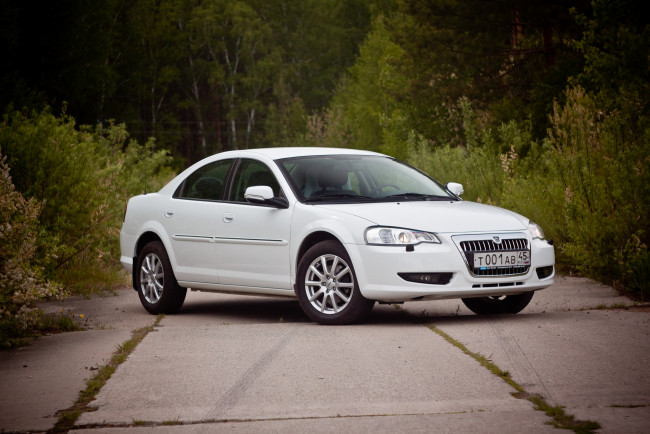 Обои картинки фото волга сайбер, автомобили, газ, волга, сайбер, седан