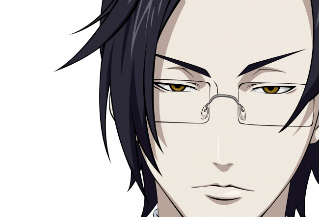 Обои картинки фото аниме, kuroshitsuji, клод