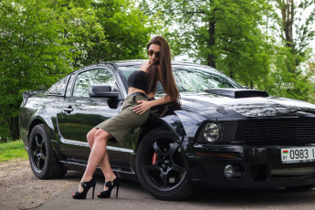 Картинка автомобили -авто+с+девушками девушки авто