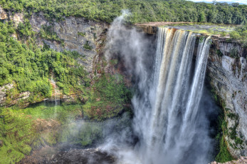 Картинка природа водопады простор