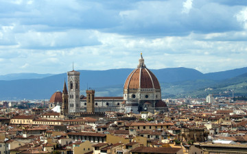 Картинка города флоренция+ италия панорама