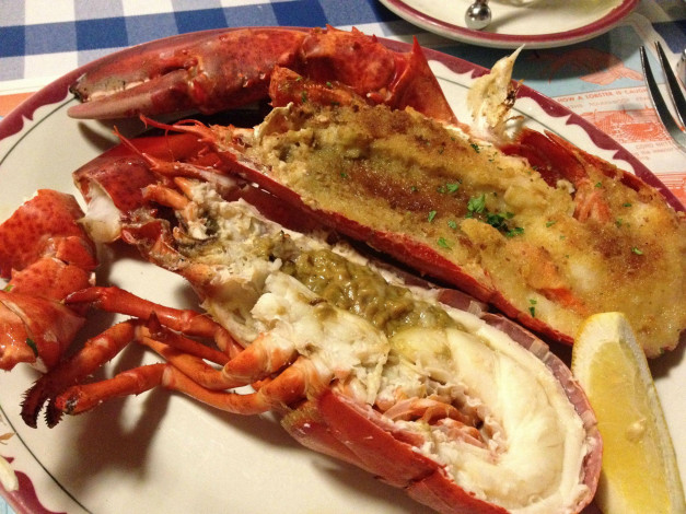 Обои картинки фото еда, рыбные блюда,  с морепродуктами, лобстер