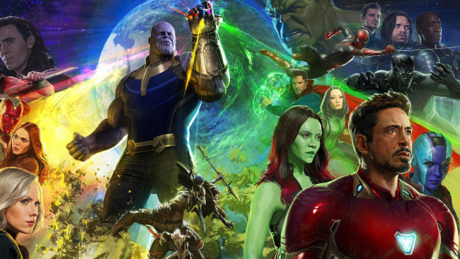 Обои картинки фото кино фильмы, avengers,  infinity war, персонажи