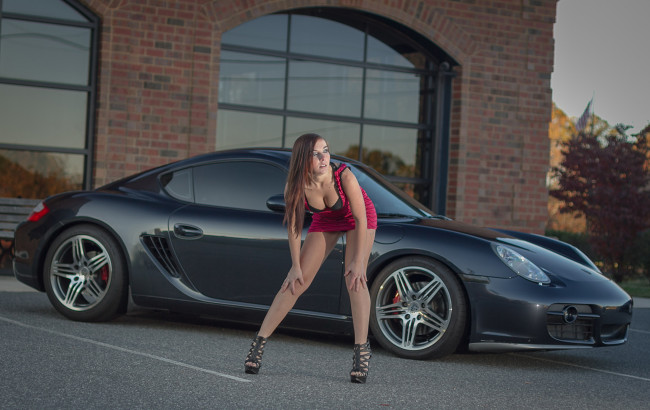 Обои картинки фото автомобили, -авто с девушками, девушки, авто