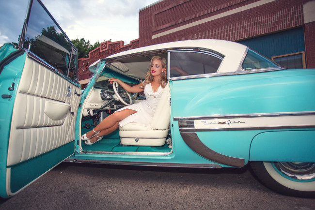 Обои картинки фото автомобили, -авто с девушками, девушки, авто