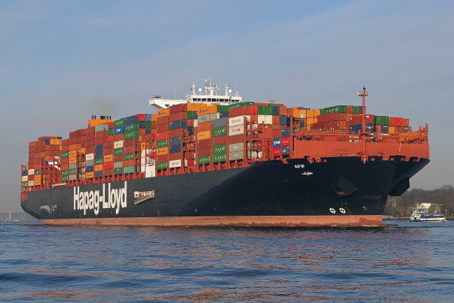 Обои картинки фото корабли, грузовые суда, контейнеровоз