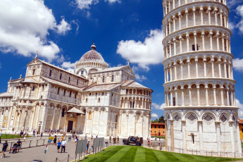 Картинка города пиза+ италия падающая башня