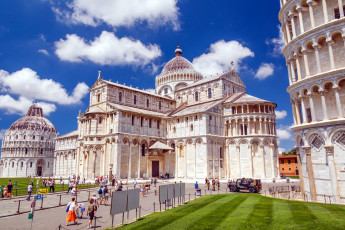 Картинка города пиза+ италия падающая башня