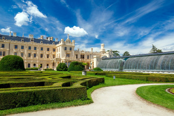 Картинка lednice+castle города замки+чехии lednice castle