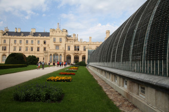 Картинка lednice+castle города замки+чехии lednice castle