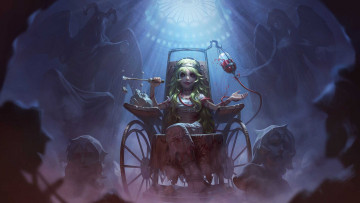 Картинка фэнтези нежить девушка