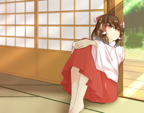 Обои картинки фото аниме, touhou, тоухоу