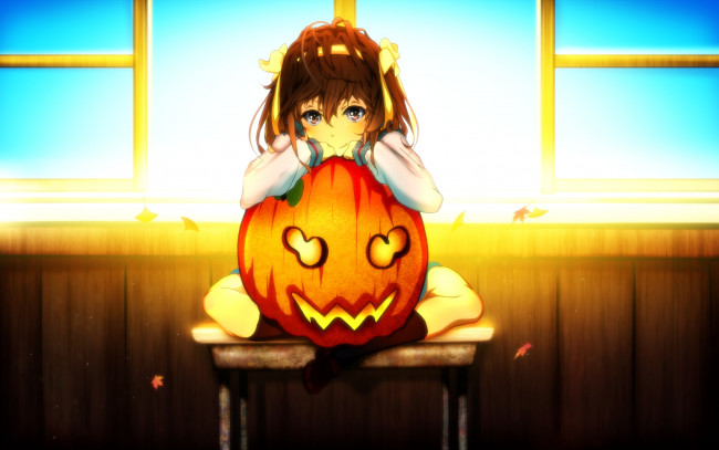 Обои картинки фото аниме, the melancholy of haruhi suzumiya, харухи, судзумия