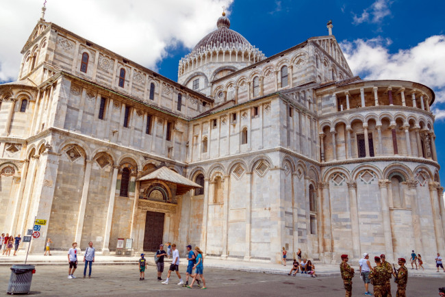 Обои картинки фото города, пиза , италия, собор