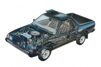 Картинка автомобили рентген subaru