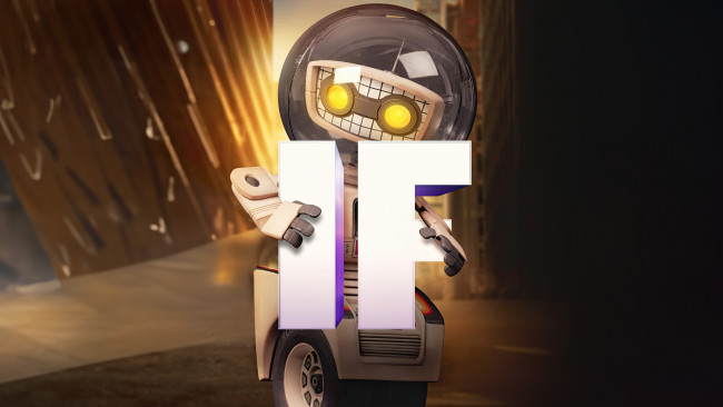 Обои картинки фото if ,  2024 , кино фильмы, if, jon, stewart, robot, озвучка, воображаемые, друзья, фэнтези, драма, комедия, пoстeр