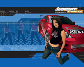 Картинка автомобили авто девушками