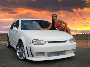 Картинка автомобили авто девушками