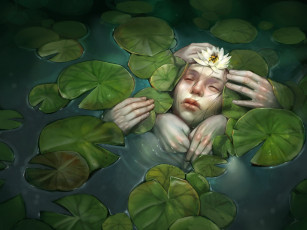 Картинка фэнтези девушки