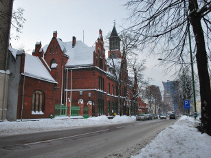 Картинка клайпеда литва города улицы площади набережные