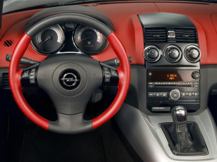 Картинка opel gt автомобили спидометры торпедо