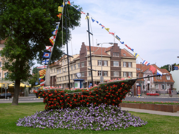 Обои картинки фото клайпеда, литва, разное, рельефы, статуи, музейные, экспонаты