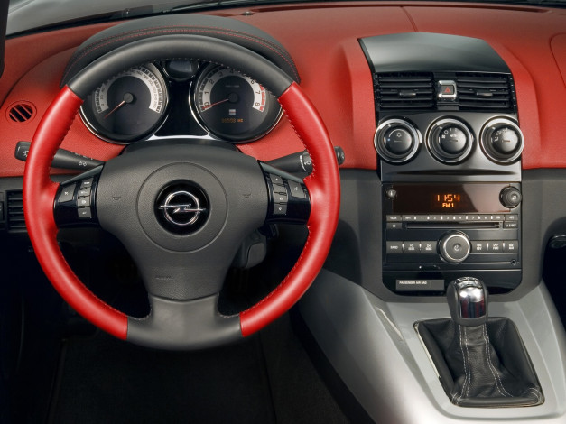 Обои картинки фото opel, gt, автомобили, спидометры, торпедо