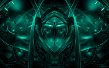 Картинка 3д графика fractal фракталы