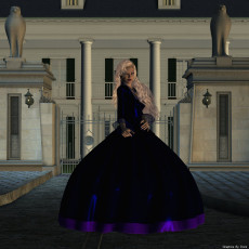 Картинка 3д графика people люди девушка вечер