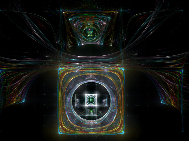 Обои картинки фото 3д, графика, fractal, фракталы, цвета, узор, фон