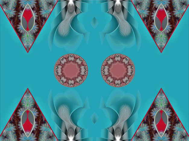 Обои картинки фото 3д, графика, fractal, фракталы, the, melancholy, of, haruhi, suzumiya