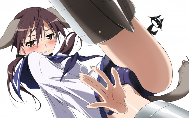 Обои картинки фото strike, witches, аниме