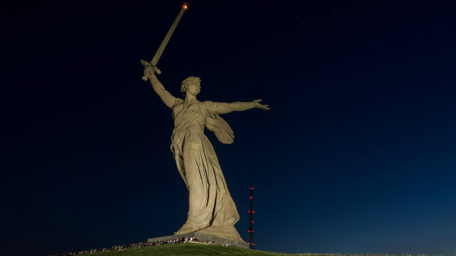 Обои картинки фото родина, мать, зовёт, города, памятники, скульптуры, арт, объекты, мамаев, курган